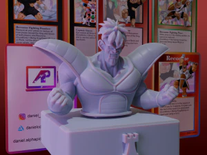 Chess Pack Recoome Ginyu Force from Dragon Ball series 3D Print Model