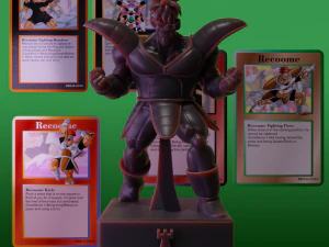 Chess Pack Recoome Ginyu Force from Dragon Ball series 3D Print Model