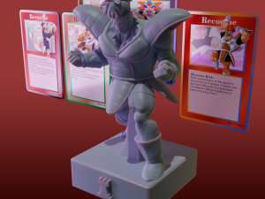 Chess Pack Recoome Ginyu Force from Dragon Ball series Modelo de Impressão 3D