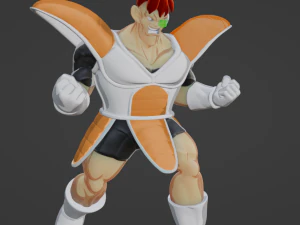 Chess Pack Recoome Ginyu Force from Dragon Ball series 3D Print Model