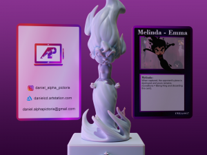 Chess Pack Melinda Emma from Unicorn Warriors Eternal Model Cetak 3D