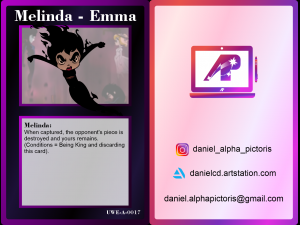 Chess Pack Melinda Emma from Unicorn Warriors Eternal Model Cetak 3D