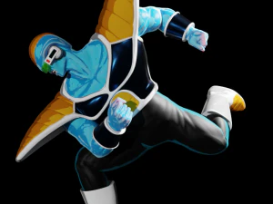 ड्रैगन बॉल जेड से बटर - शतरंज पैक 3D प्रिंट मॉडल