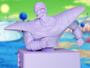 Burter from Dragon Ball Z - Chess Pack 3D Print Model