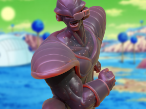 Burter from Dragon Ball Z - Chess Pack 3D Print Model