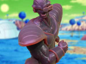 Burter from Dragon Ball Z - Chess Pack 3D Print Model