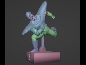 Burter from Dragon Ball Z - Chess Pack 3D Print Model
