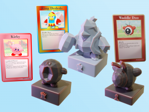 Chess Pack Kirby 64 the Crystal Shards 3D 프린트 모델