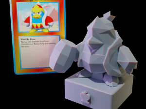 Chess Pack Kirby 64 the Crystal Shards 3D Print Model