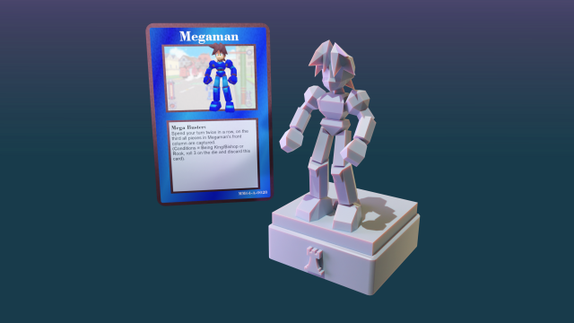 Chess Pack Megaman Legends 3D Print Model .c4d .max .obj .3ds .fbx .stl .blend 