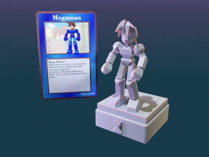 शतरंज पैक मेगामैन लीजेंड्स 3D प्रिंट मॉडल
