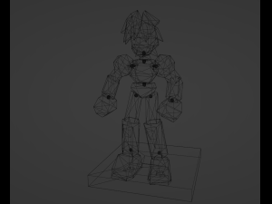 Chess Pack Megaman Legends 3D Print Model