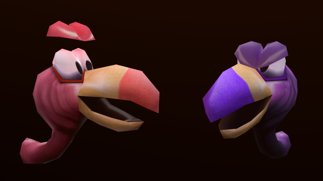 Master Necky Nintendo 64 style 3D 모델 .c4d .max .obj .3ds .fbx .stl .blend 