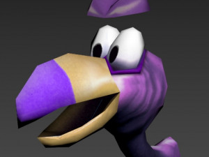 Master Necky Nintendo 64 style 3D 모델