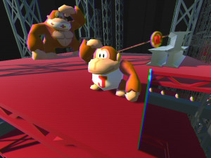 Donkey Kong Junior Nintendo 64 style game-ready Low-poly 3D 模型