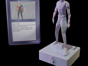 Chess Pieces Mario 64 Star Fox 64 Megaman Kirby and Castlevania LoD for 3D print Modèles 3D en vedette
