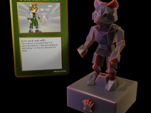Chess Pieces Mario 64 Star Fox 64 Megaman Kirby and Castlevania LoD for 3D print Modèles 3D en vedette