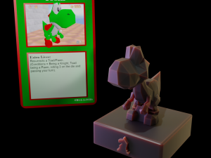 Chess Pieces Mario 64 Star Fox 64 Megaman Kirby and Castlevania LoD for 3D print Modèles 3D en vedette