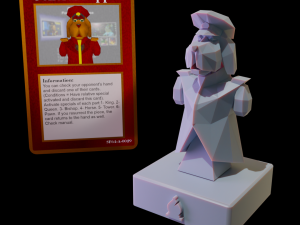 Chess Pieces Mario 64 Star Fox 64 Megaman Kirby and Castlevania LoD for 3D print Modèles 3D en vedette