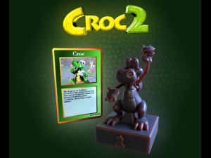 Chess Piece from Croc the Legend of the Gobbos Model do druku 3D