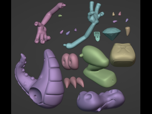 Chess Piece from Croc the Legend of the Gobbos Model do druku 3D