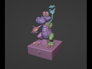 Chess Piece from Croc the Legend of the Gobbos Model do druku 3D