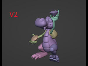 Chess Piece from Croc the Legend of the Gobbos Model do druku 3D