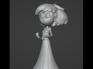 Anne Boonchuy and Twig from Amphibia 3D 프린트 모델