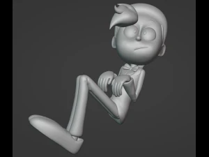 Amphibia'dan Anne Boonchuy ve Twig 3D Baskı Modeli