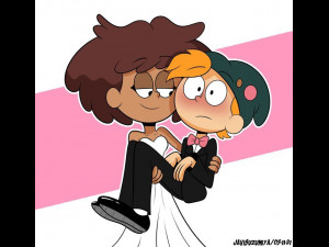 Anne Boonchuy and Twig from Amphibia 3D 프린트 모델