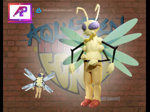 AquaTeen Mothmonsterman 3D Print Model