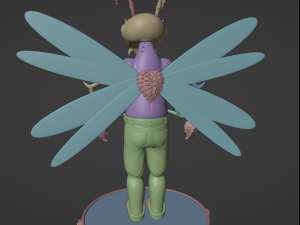 AquaTeen Mothmonsterman Modelo de Impressão 3D