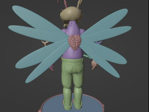AquaTeen Mothmonsterman 3D Print Model