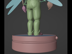 AquaTeen Mothmonsterman Modelo de Impressão 3D