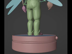 AquaTeen Mothmonsterman 3D Print Model