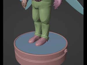 AquaTeen Mothmonsterman Modelo de Impressão 3D