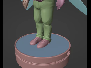 AquaTeen Mothmonsterman 3D Print Model
