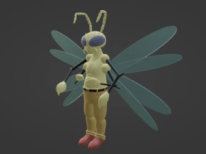 AquaTeen Mothmonsterman 3D Print Model