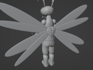 AquaTeen Mothmonsterman Modelo de Impressão 3D