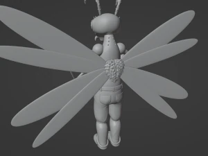 AquaTeen Mothmonsterman 3D Print Model