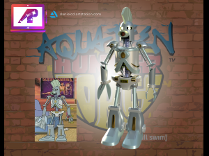Aqua Teen Cybernetic Ghost of Christmas Past from the Future 3D Print Model