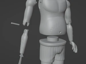 Adult Swim Happy Time Harry 3D Print Model