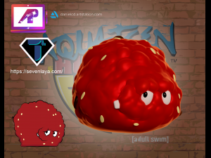 AquaTeen Meatwad 5 in 1 Modello di stampa 3D