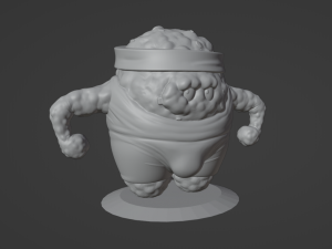 AquaTeen Meatwad 5 in 1 Modello di stampa 3D