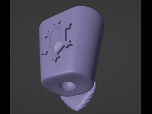 AquaTeen Frylock Modello di stampa 3D