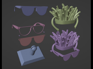 AquaTeen Frylock Modello di stampa 3D