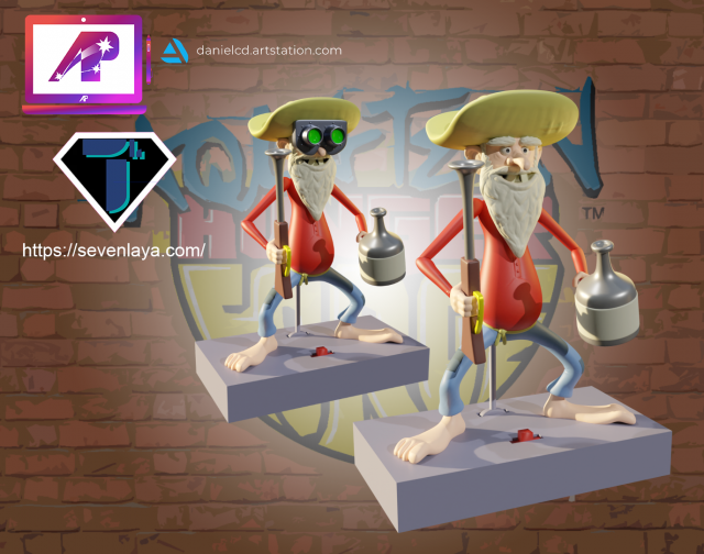 AquaTeen Jiggle Billy Modello di stampa 3D .c4d .max .obj .3ds .fbx .stl .blend 