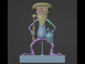 AquaTeen Jiggle Billy 3D Print Model