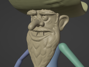 AquaTeen Jiggle Billy Modello di stampa 3D