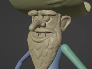 AquaTeen Jiggle Billy 3D Print Model